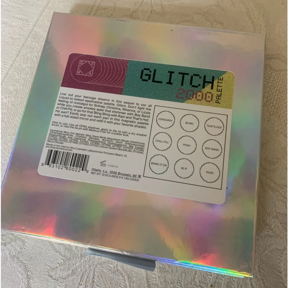 Ofra Cosmetics Eyeshadow Palette in Glitch 2000 BNIB